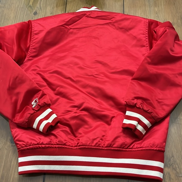 Starter Vintage 80’s Satin University of Maryland Jacket - Picture 8 of 10
